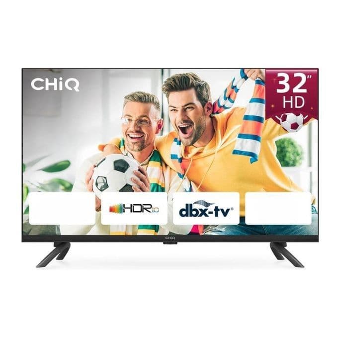 Chiq 32 Inch HDR LED Smart Android Tv - Black [3Yrs Wrnty]