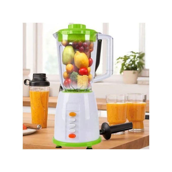 Pearllight PTL 1.5ltrs 2 in1 Blender With 4 Speeds And Pulse - White