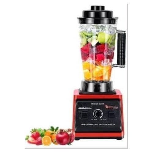 High Performance Commercial Blender - 3 Liter - Red,Black