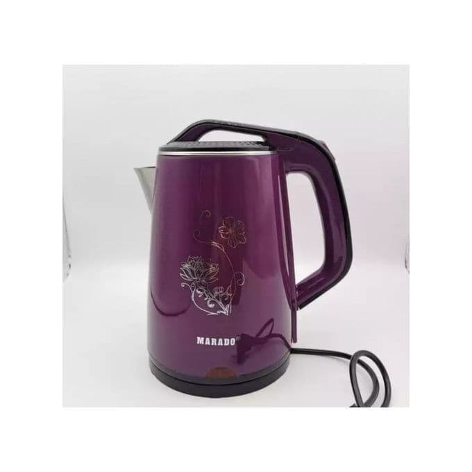 Marado Electric Kettle 2.5 Liters Plus A Free 4 Way Extension 