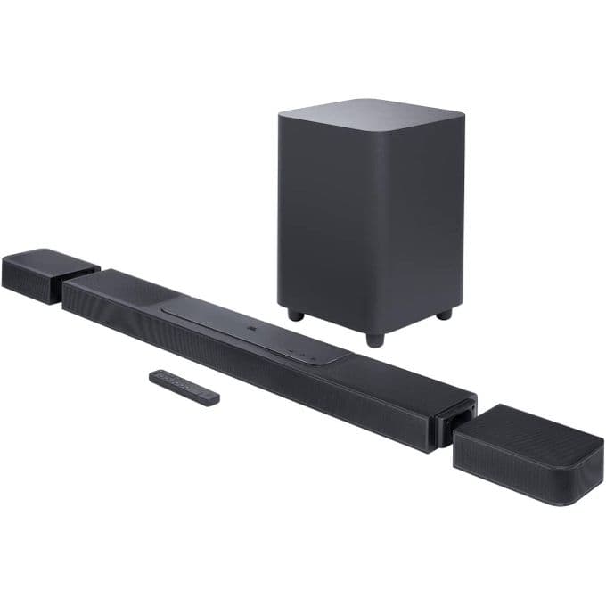 Jbl Bar 1300X: 11.1.4-Channel soundbar with Detachable Surround Speakers - Black