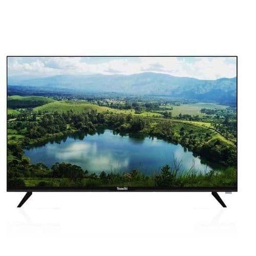 Saachi 32Inch LED Digital Frameless, Free To Air TV And AC-DC Operated With 2 Remotes - Black