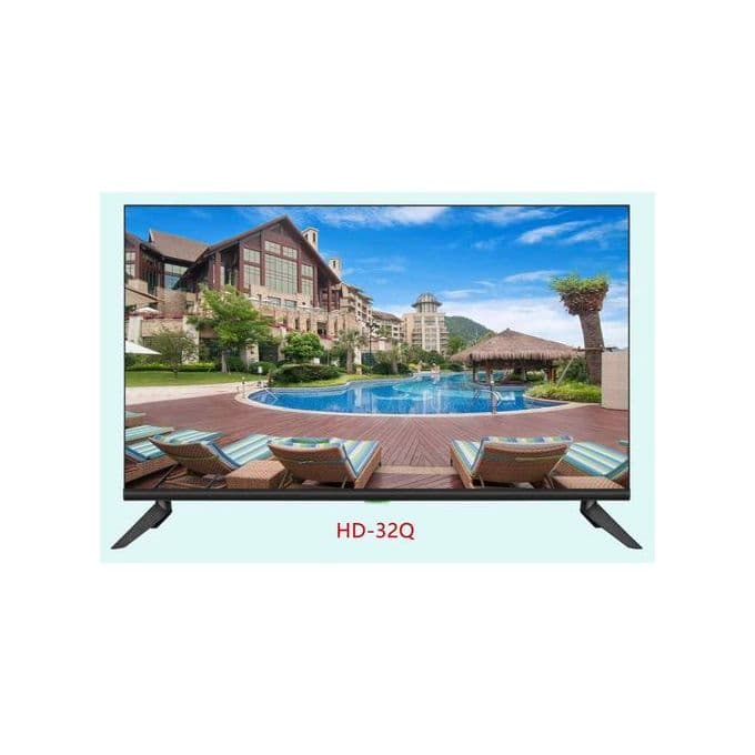 Global Star 32 Inch FRAMELESS HD Digital LED TV - Black (1YR WRTY)