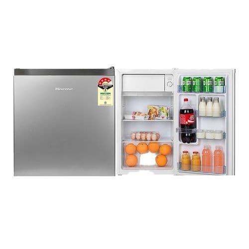 Hisense 60 Litres Single Door Refrigerator - Silver(3 YRS WRTY)