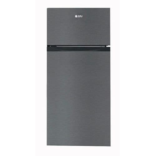 SPJ 140 Liters Double Door Top Freezer Fridge – Silver(3YRS WRTY)