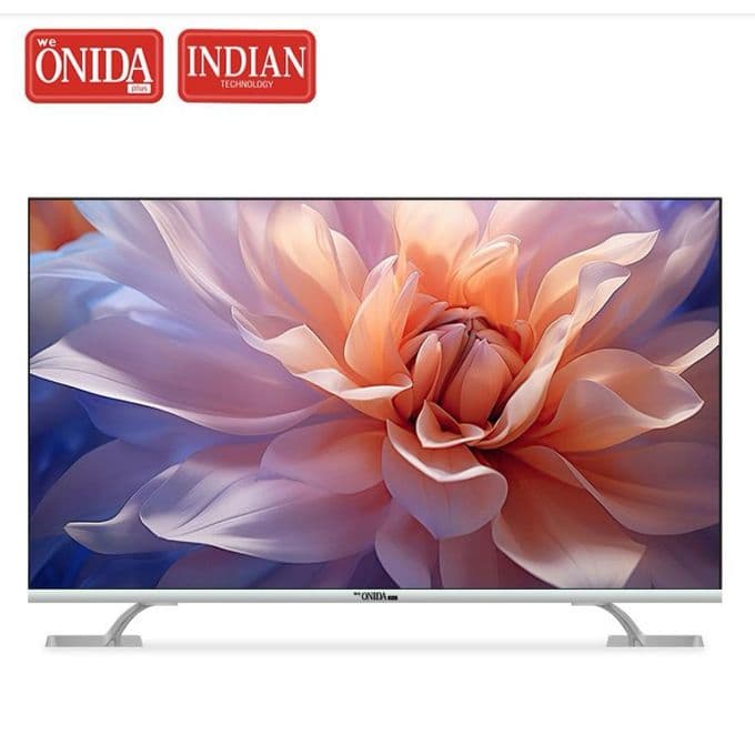 Onida Plus 55 Inch Frameless Ultra HD Android 11 Smart TV (With Indian Technology)- Black