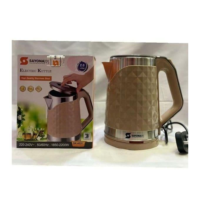 Sayona 2ltrs Fast Boiling Kettle Percolator - Multicolor