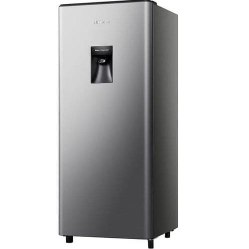 Hisense 229 Litres Single Door Silver Fridge With Dispenser - Silver(3 YRS WRTY)