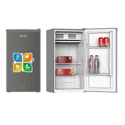 SPJ 120 Liters Single Door Refrigerator - Silver (3YRs WRTY)