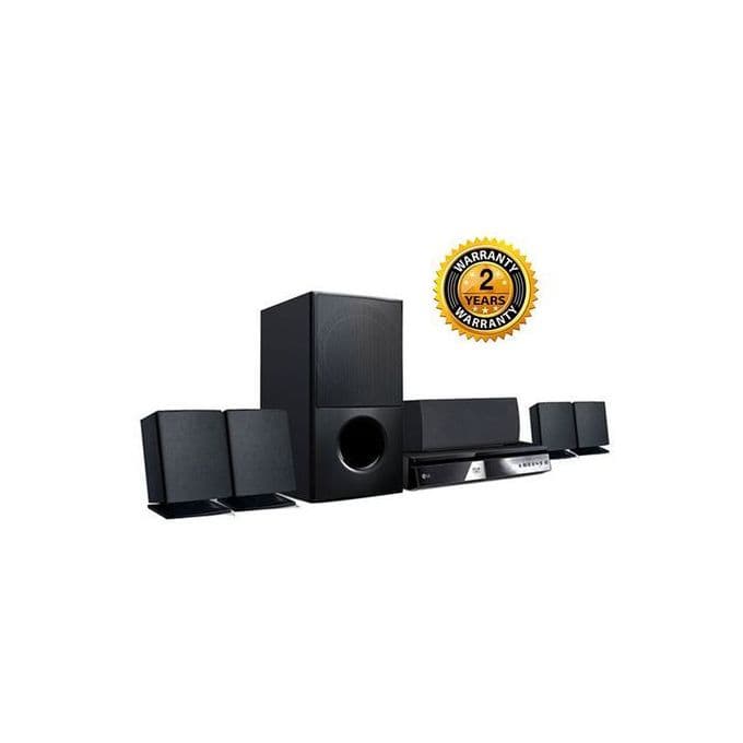 LG 5.1Ch. 1000W Bluetooth Home Theater System - Black