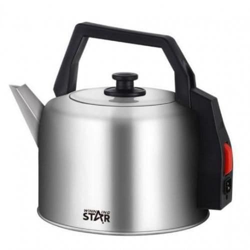 Winningstar 5Litre Cordless Stainless Steel Electric Kettle - Silver