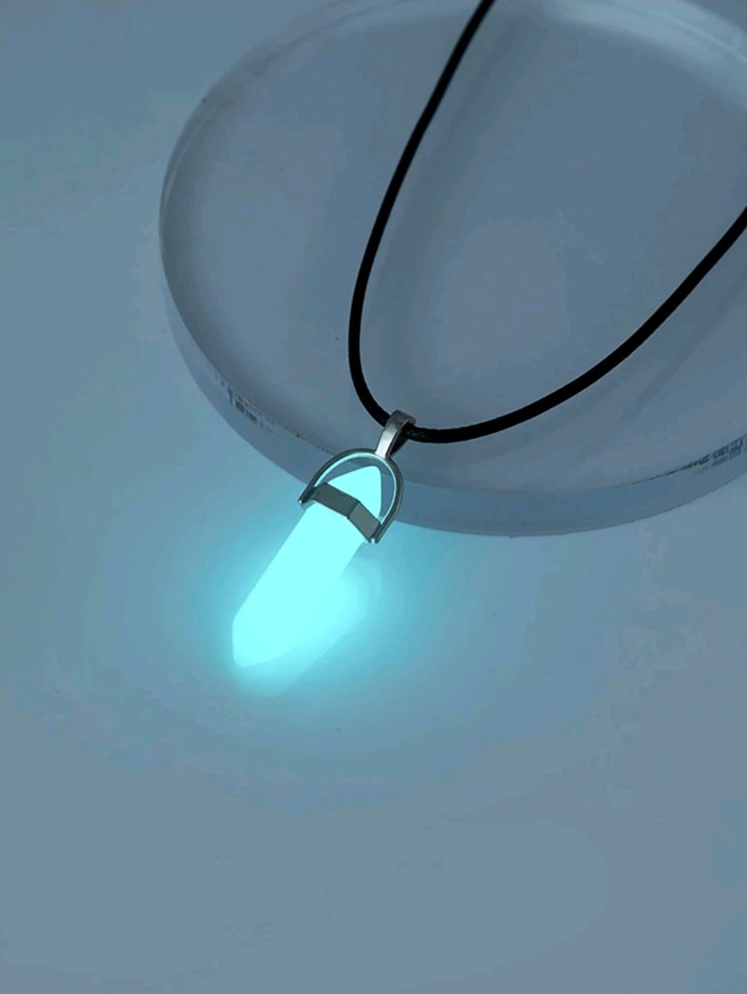 Men Glow In The Dark Pendant Necklace For Daily Decoration For A Stylish Look