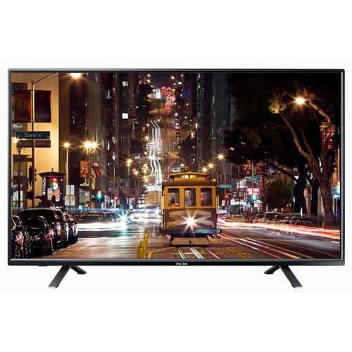 Smart Plus 55" Inch Smart Android Satellite LED TV, Japan's Leading Brand - Black