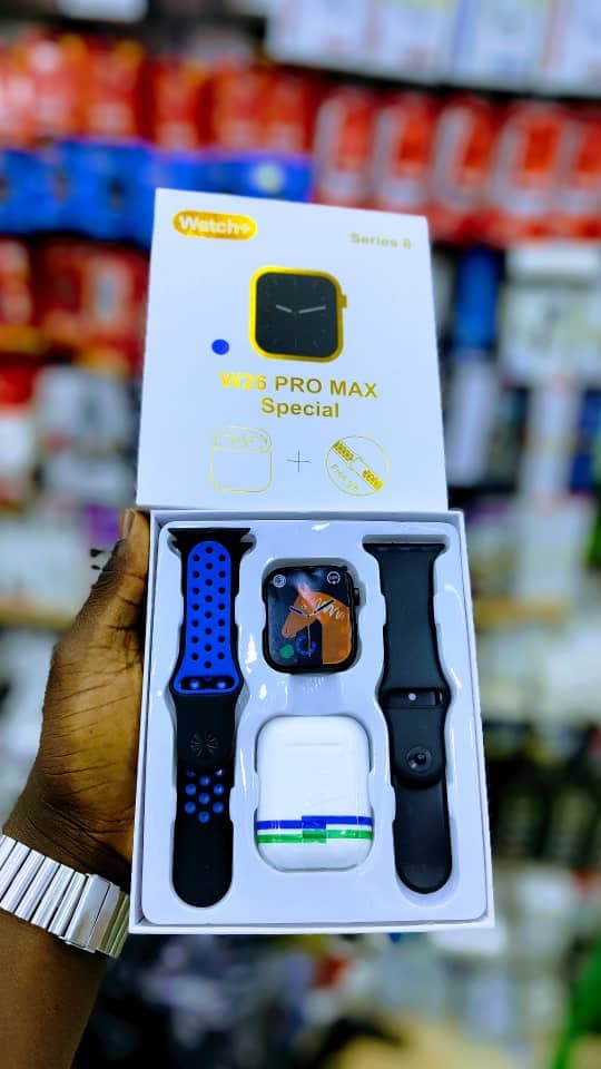 W26 Pro Max Smart Watch Bluetooth Headset Gift Box