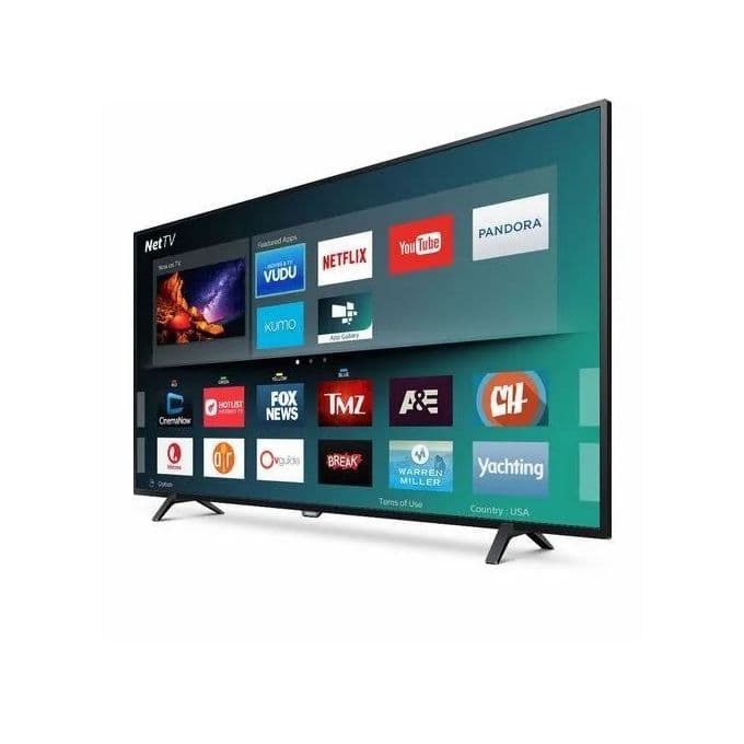 Smart Plus 43" Inch Android Smart Digital HD LED Tv With Free-To-Air - Black