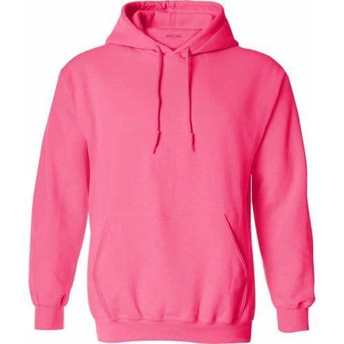 Long Sleeve Hoodie Jumper - Pink