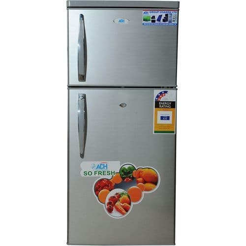 ADH 168 Liters - Top Mount Freezer Double Door Refrigerator - Silver