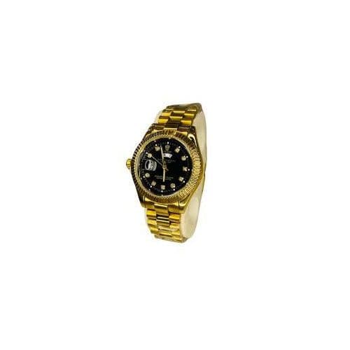 Rolex Date Watch &ndash; Gold Black