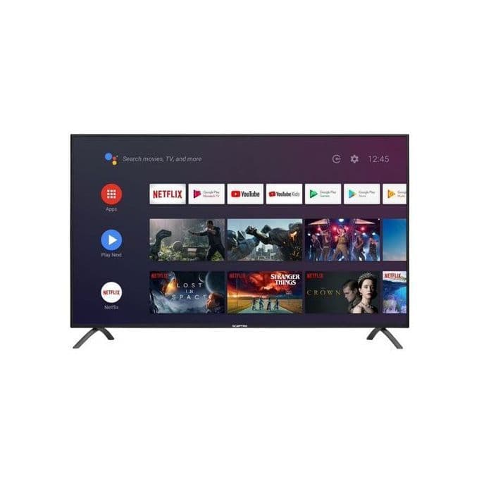 Smartec 50 Inch Frameless Android Smart Led TV - Black (1YRs WRTY)