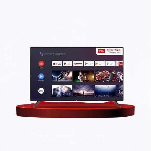 TCL 43 Inch Android Smart HD Free To Air TV 43S65A - Black