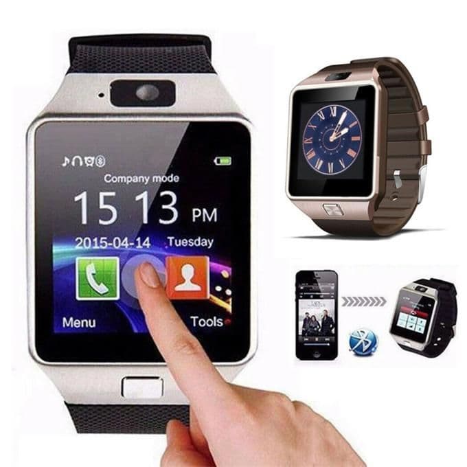 DZ09 Touch Screen Smart Watch With Camera SIM Card Smart Watch For IOS Android Phones