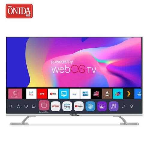 Onida Plus 50 Inch Frameless Real 4K IPS Web Os Smart TV (With Indian Technology)- Black