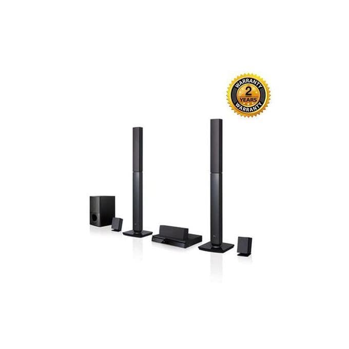 LG 1000W RMS 5.1ch DVD Home Theater System - Black